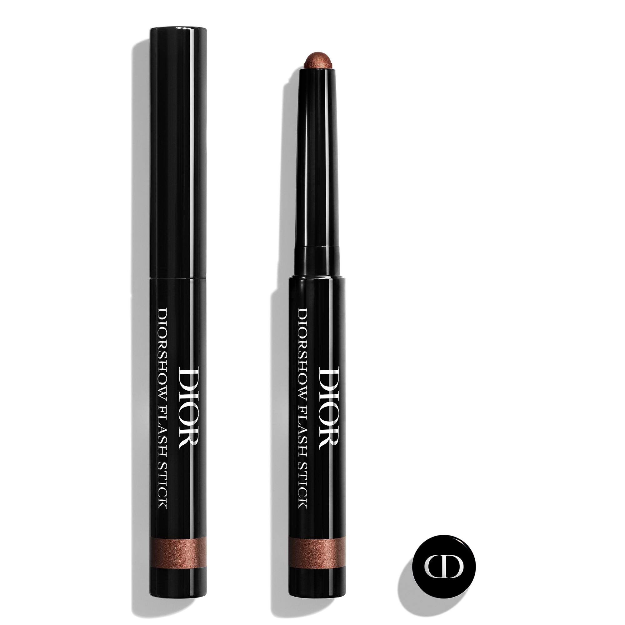 Dior - Diorshow Flash Stick - Eyeshadow Stick Ultrasmeltende Oogschaduwstick Waterproof 481 Brun Poncho - Satin