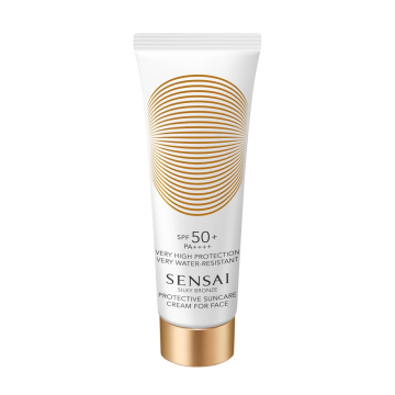 Sensai Silky Bronze Protective Suncare Cream for Face SPF50+