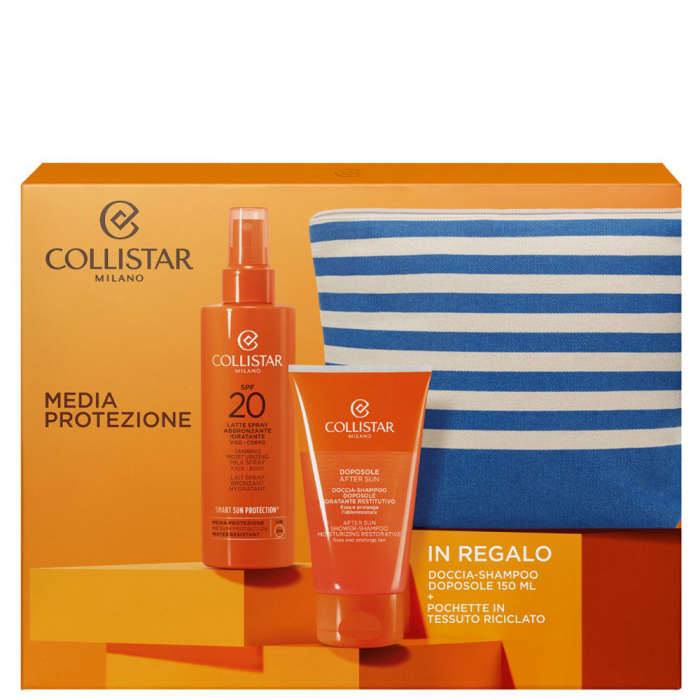 Collistar Suncare Tanning Moisturizing Milk Set main product photo