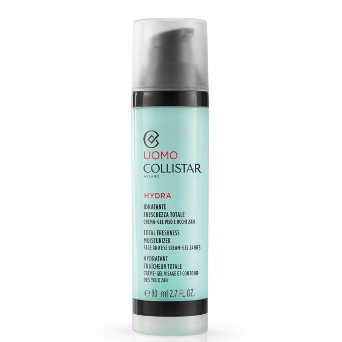 Collistar Man Total Freshness Moisturizer Face and Eye Cream-Gel 24h main product photo