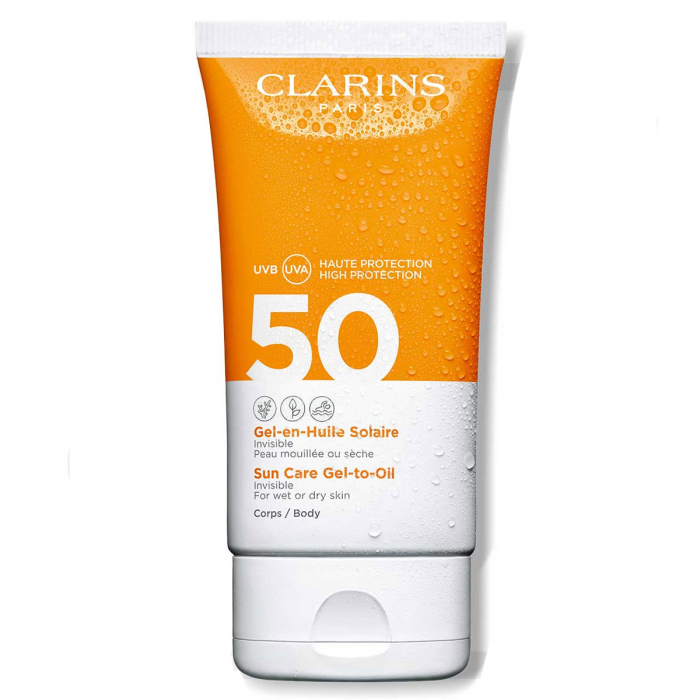 Clarins Sun Care Body Gel-to-Oil SPF50 main product photo