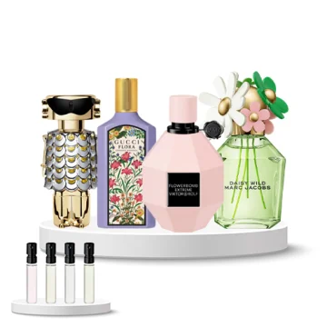 Discovery Set Women (Rabanne Fame, Gucci Flora Gorgeous Magnolia, Marc Jacobs Daisy Wild, Viktor & Rolf Flowerbomb Extreme)