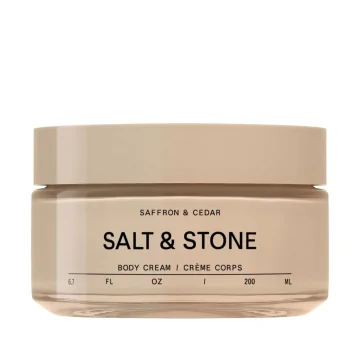 Salt & Stone Saffron & Cedar Body Cream