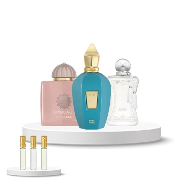 Discovery Set Niche Women (Xerjoff Erba Pura, Parfums de Marly Valaya Exclusif, Amouage Guidance)