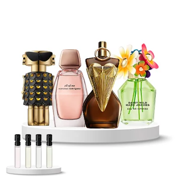 Discovery Set Women (Rabanne Fame Parfum, Jean Paul Gaultier Divine Elixir, Marc Jacobs Daisy Wild, Narciso Rodriguez All of Me)