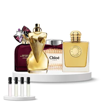 Discovery Set Women (Marc Jacobs Perfect Absolute, Jean Paul Gaultier Divine, Chloé Le Parfum, Burberry Goddess Parfum)