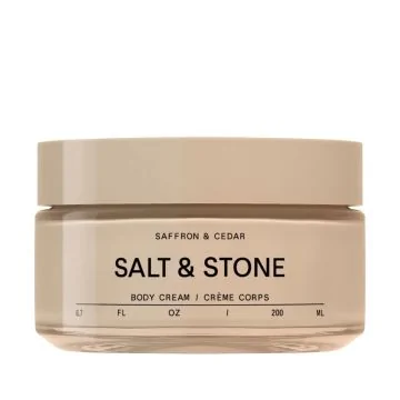 Salt & Stone Saffron & Cedar Body Cream 200 ml