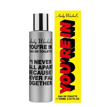 Comme des Garçons Andy Warhol: "I Never Fall Apart, Because I Never Fall" 100 ml Eau de Toilette Spray