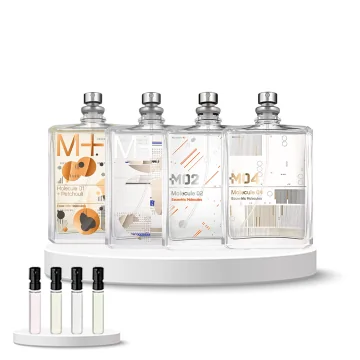 Discovery Set Escentric Molecules (Molecule 01+ Black Tea, Molecule 01+ Iris, Molecule 02, Escentric 04)