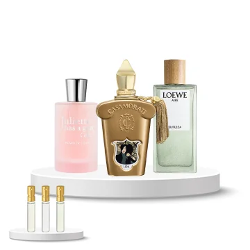 Discovery Set All Gender (Casamorati Lira, Loewe Aire Sutileza Elixir, Juliette Has a Gun Powder Love)