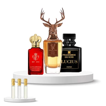Discovery Set All-Gender (Fragrance du Bois Lucius, Pana Dora Imperial Wood, Clive Christian Town & Country)