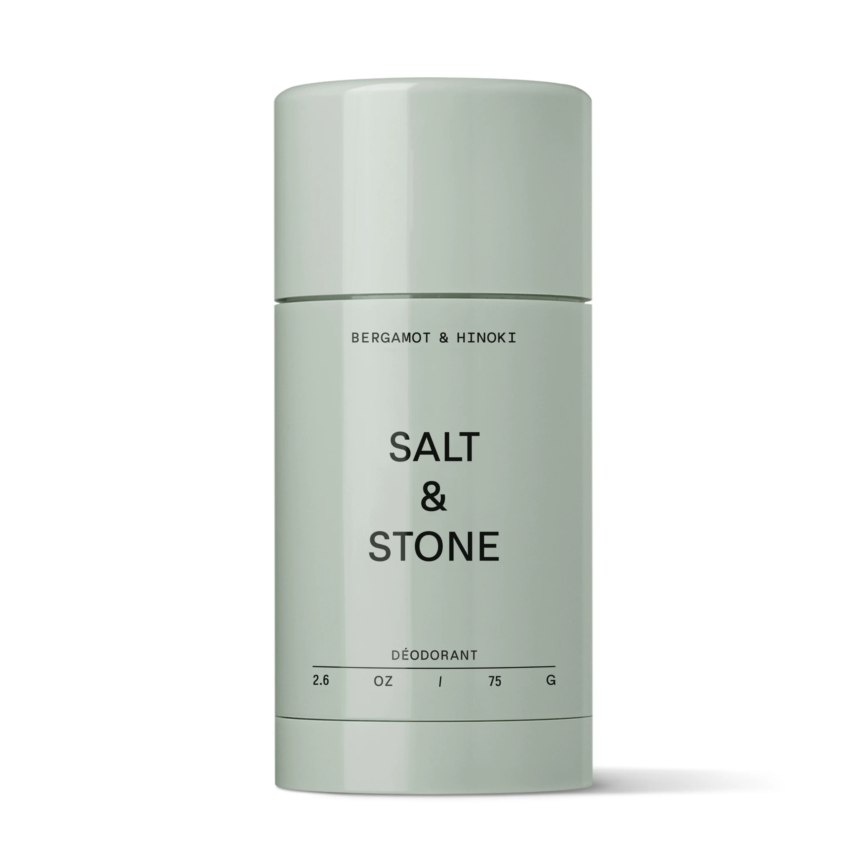 Salt & Stone Bergamot & Hinoki 75g. Deodorant Stick