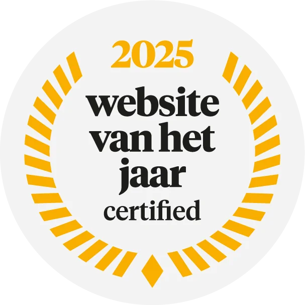 Website van het Jaar Certified 2025